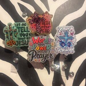 Inspirational Badge Reel Set
